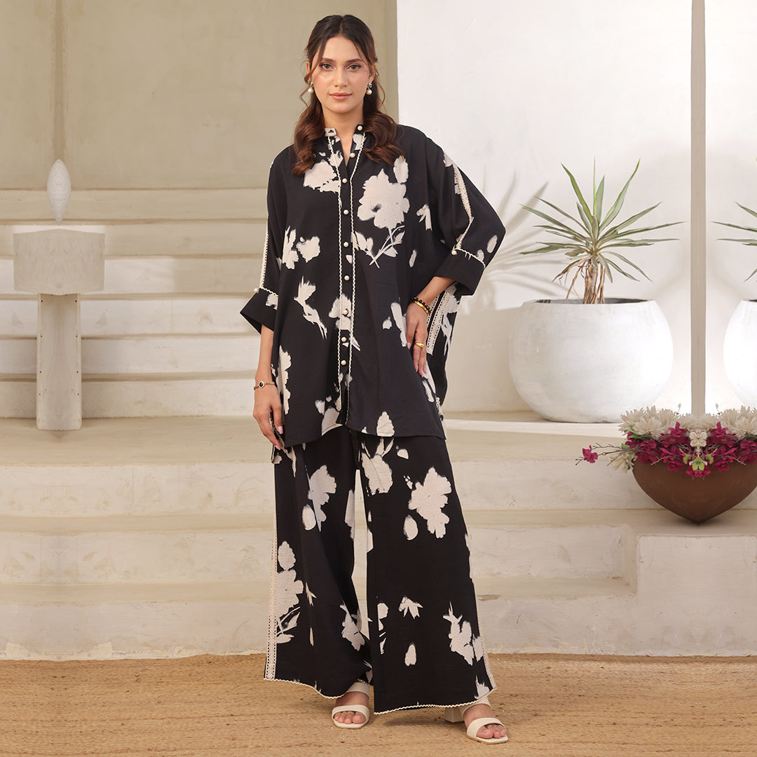 2 Pc Casual Co-Ord Set - ZL25-C18-04