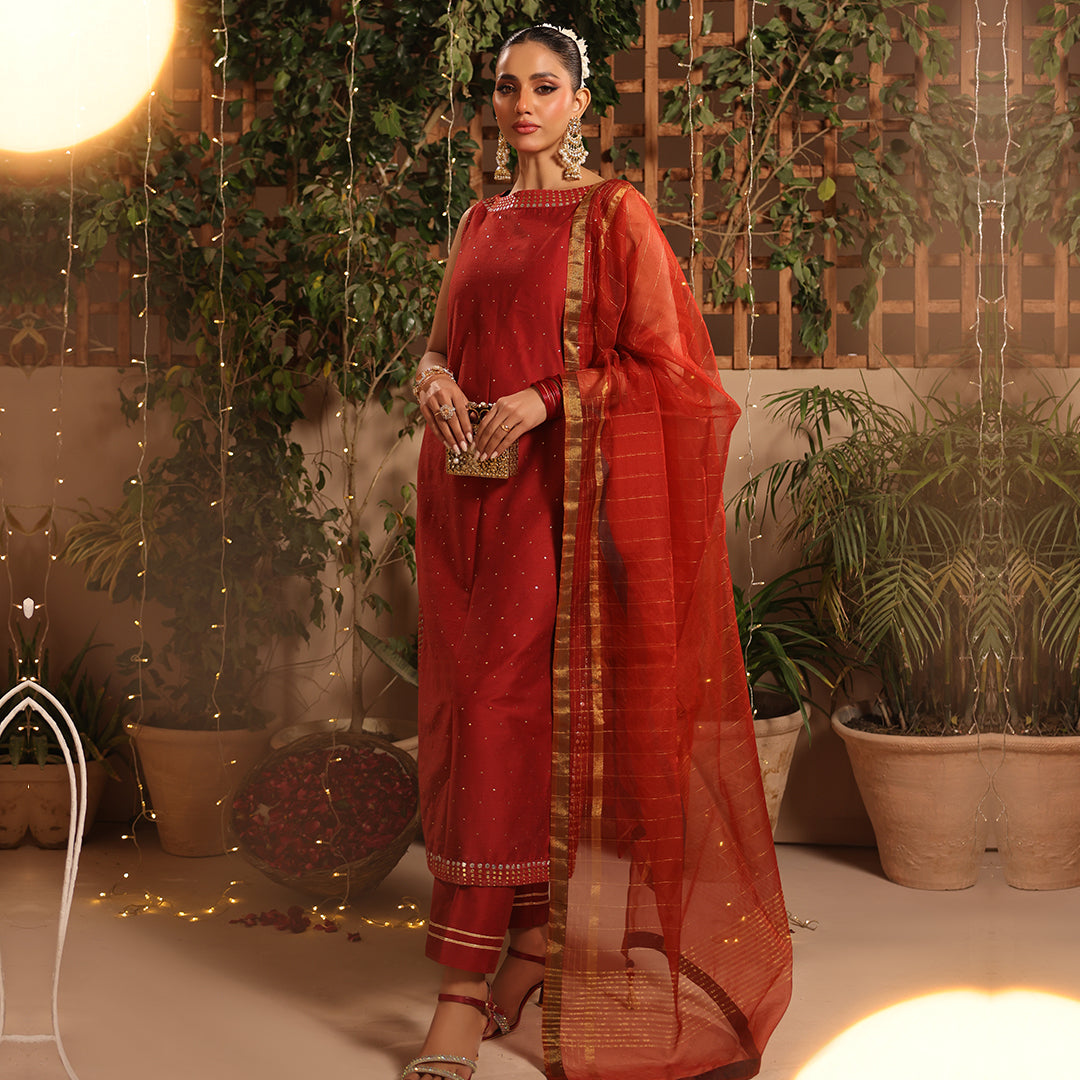 3 Pc Formal Stitched Suit - ZL25-C12-02