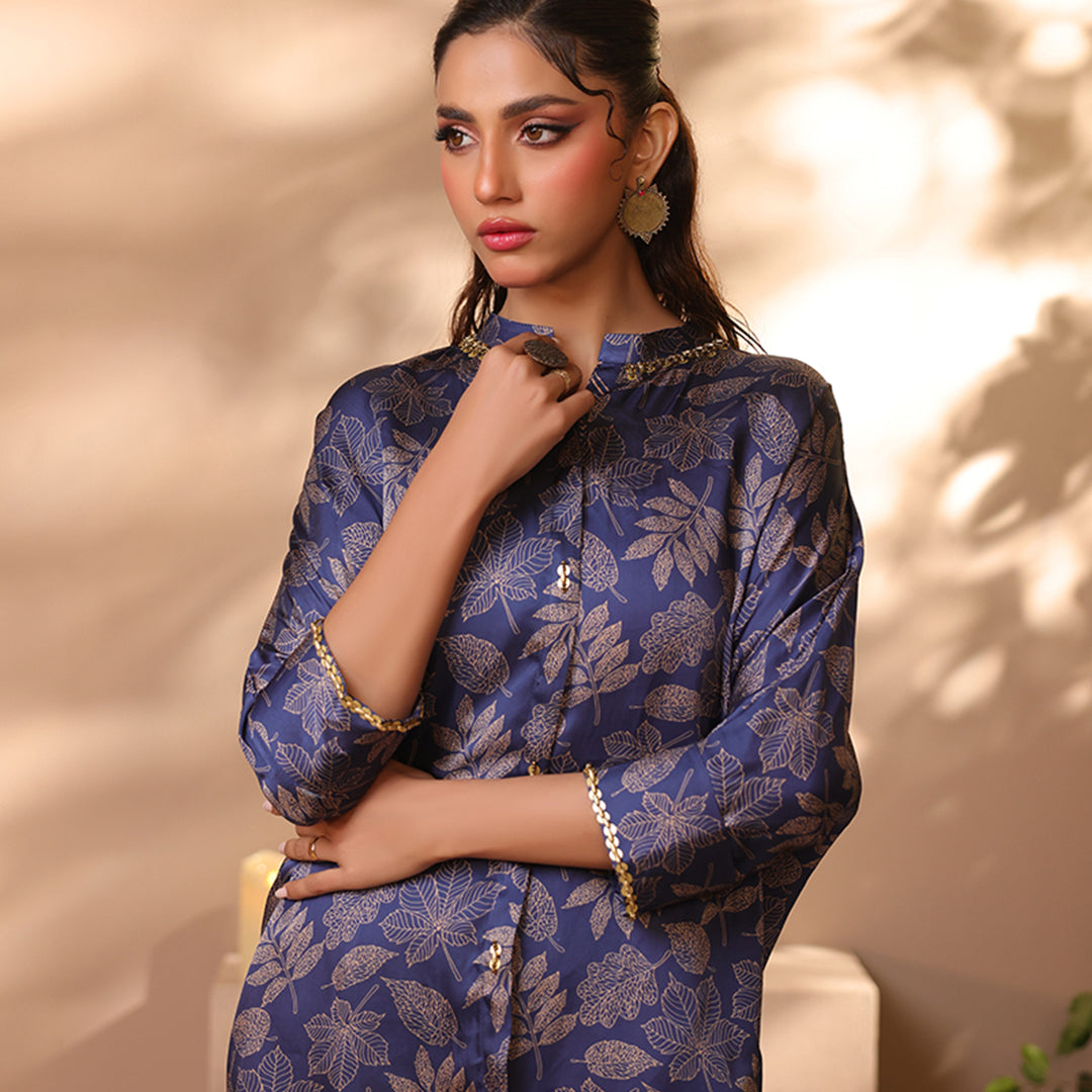 2 Pc Silk Formal Co-Ord Set -ZL25-C06-02