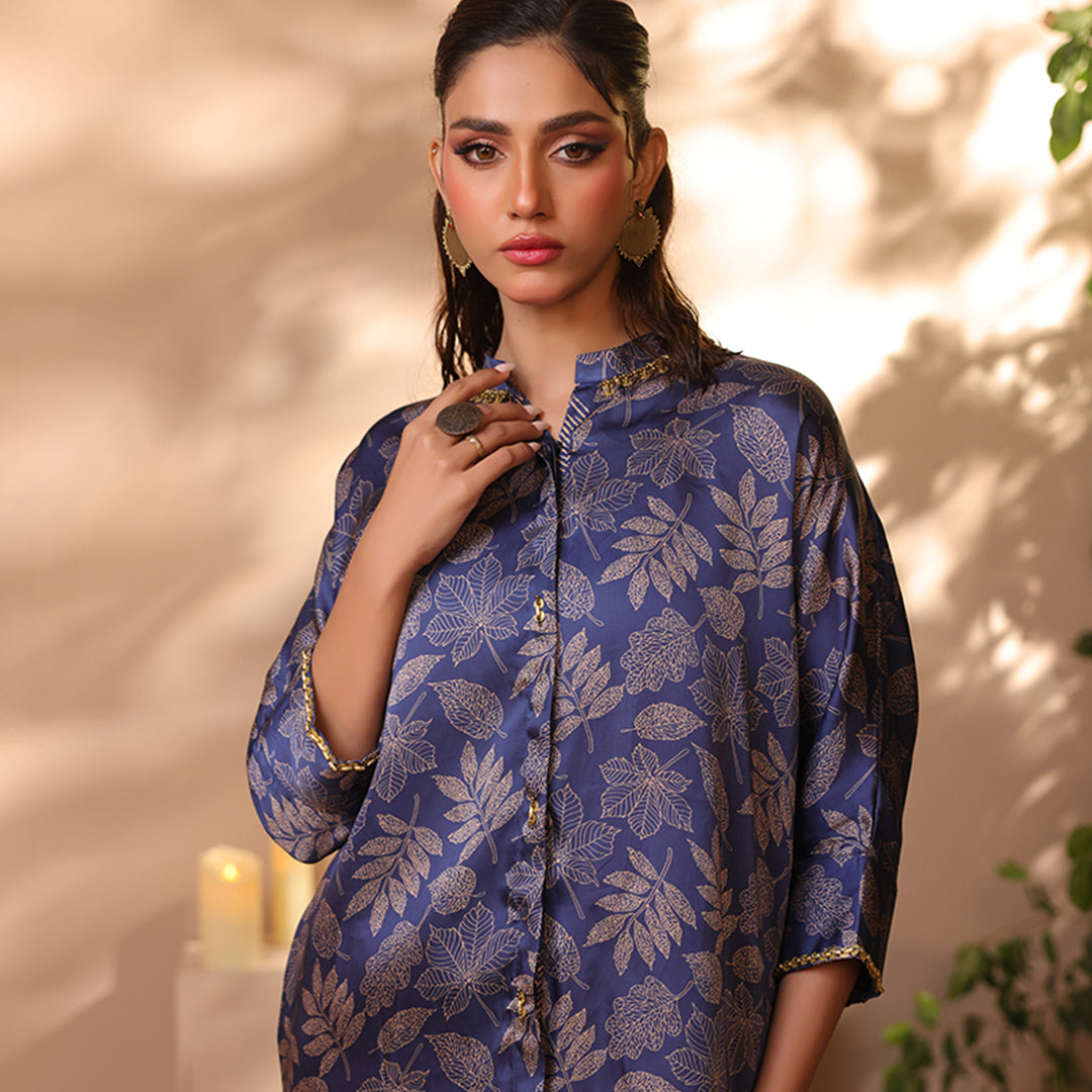 2 Pc Silk Formal Co-Ord Set -ZL25-C06-02