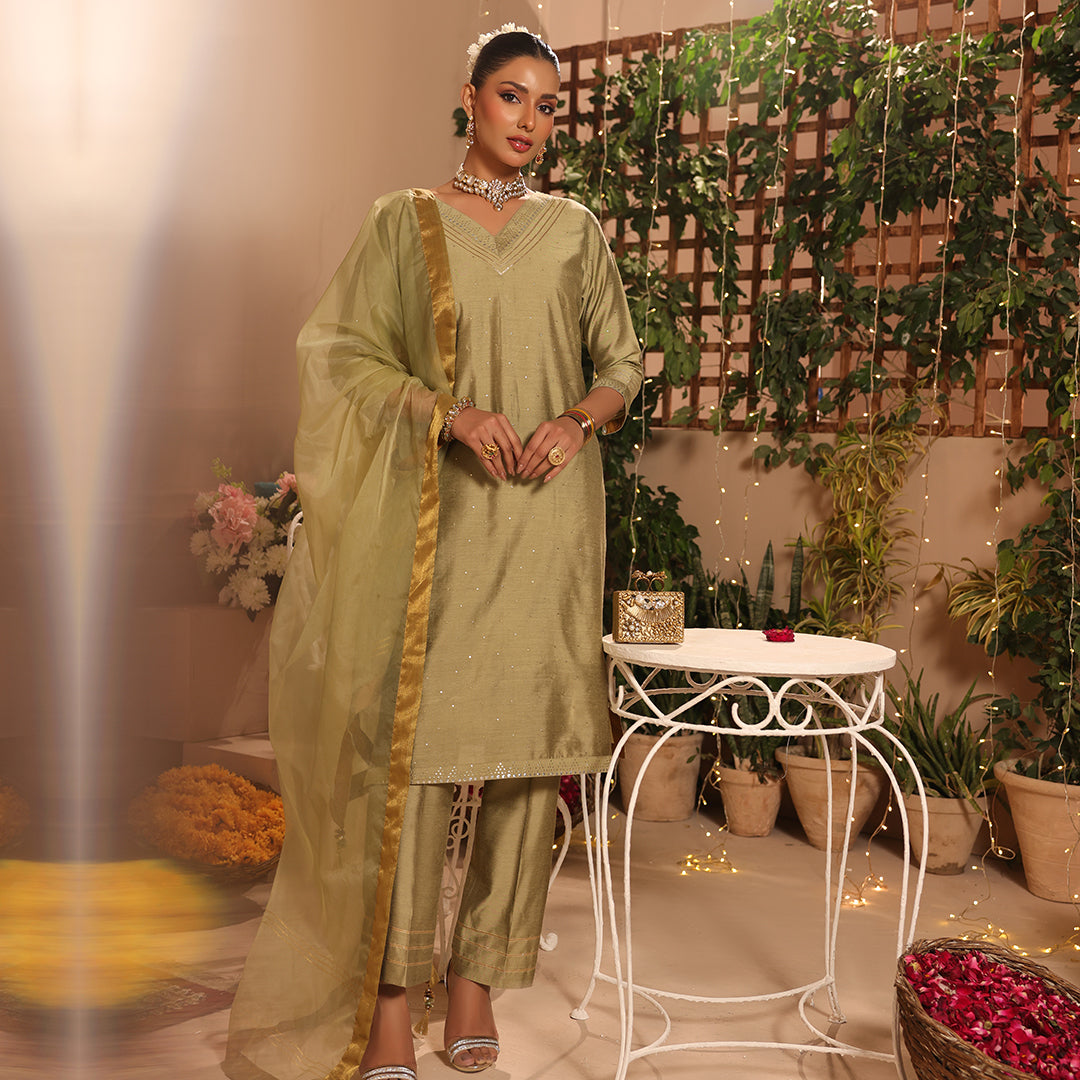 3 Pc Formal Stitched Suit - ZL25-C12-05