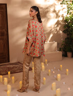 2 Pc Silk Formal Co-Ord Set -ZL25-C06-06