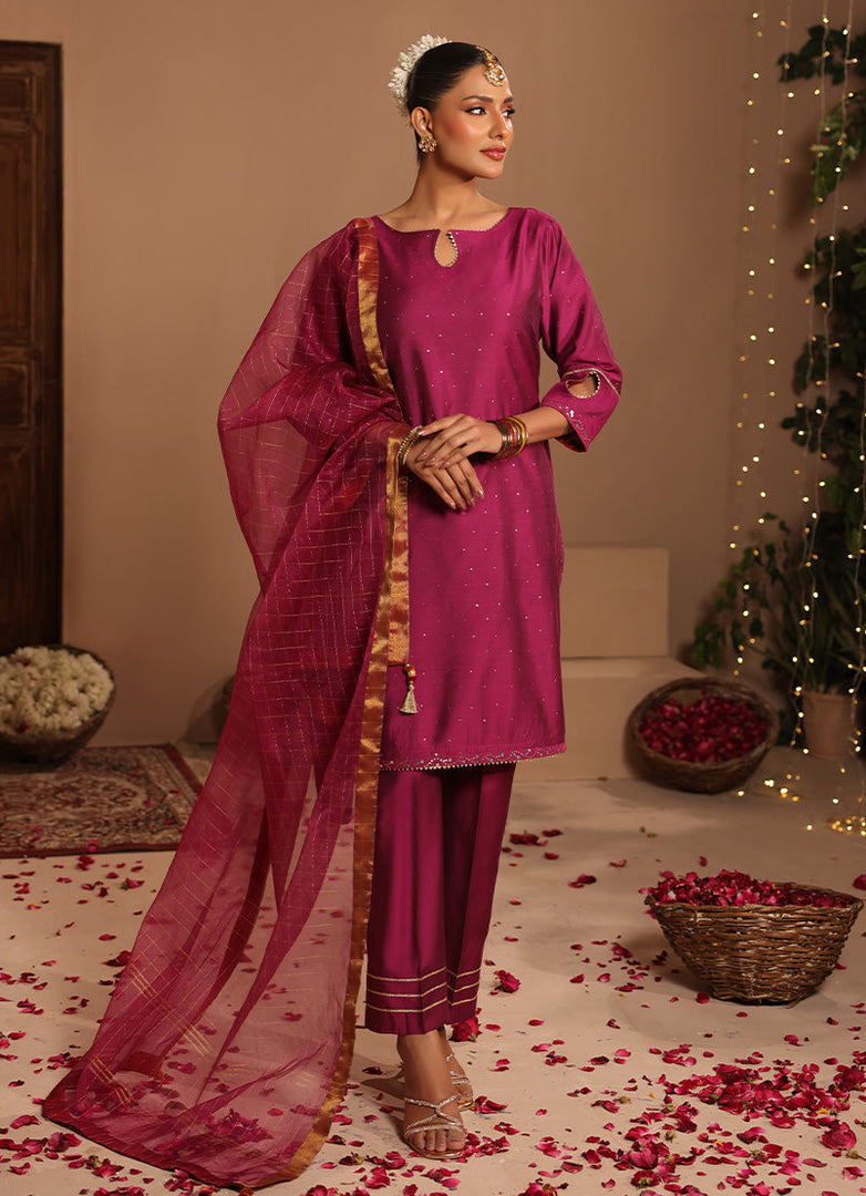 3 Pc Formal Stitched Suit