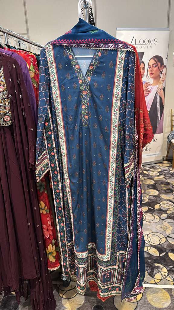 Printed Kaftaan | Blue