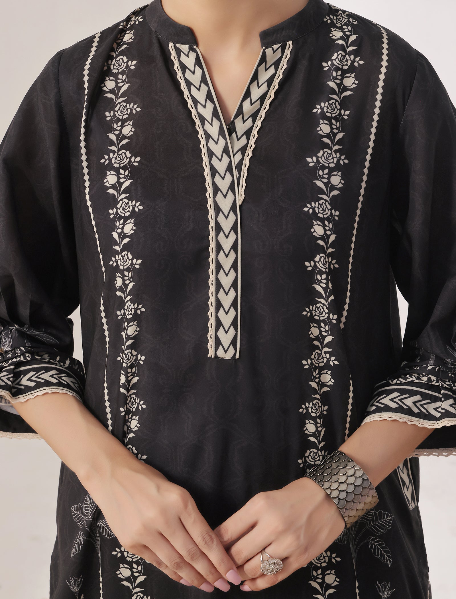 2 Pc Casual Co-Ord Set - ZL25-C18-02 Secondary image