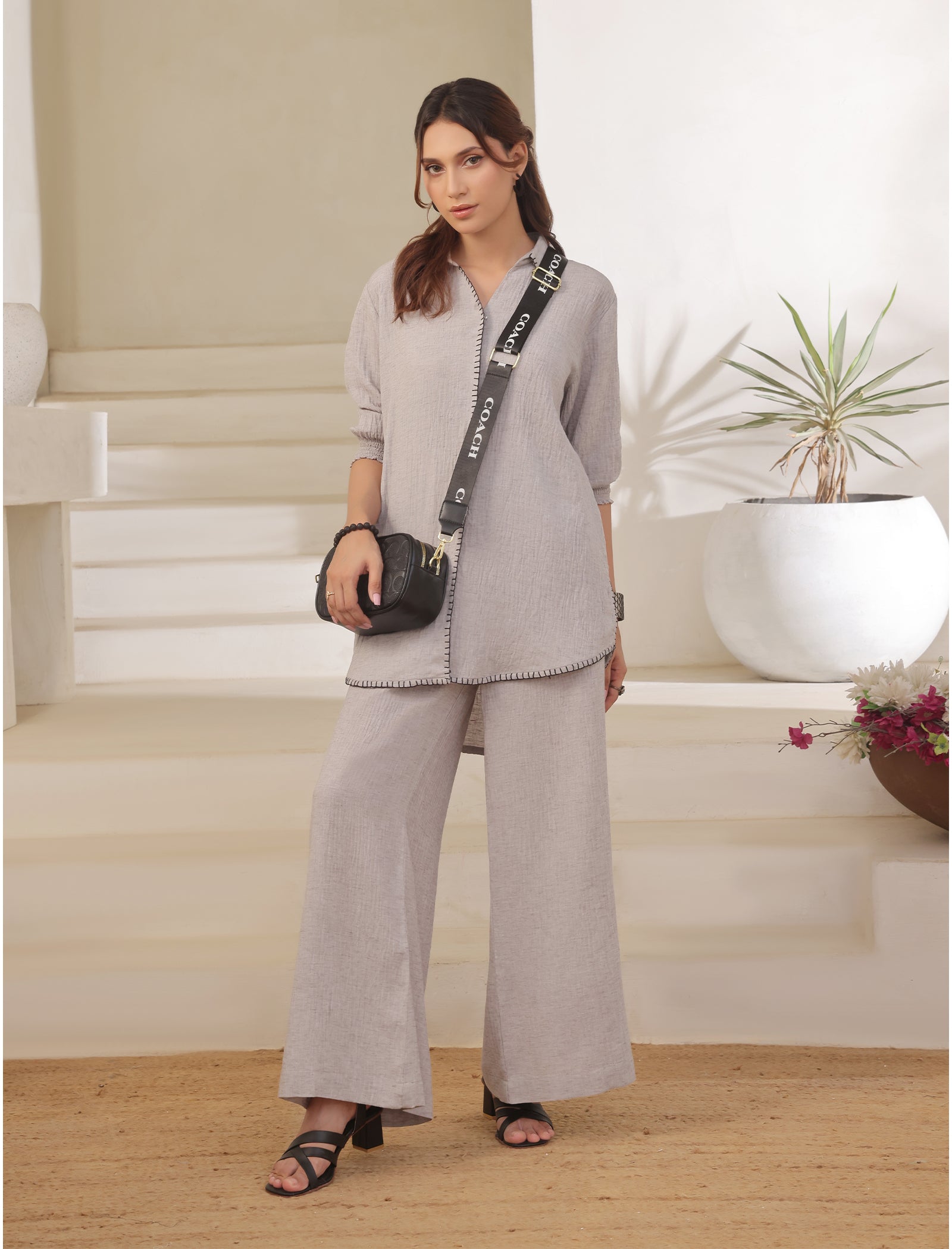 2 Pc Casual Co-Ord Set - ZL25-C18-03