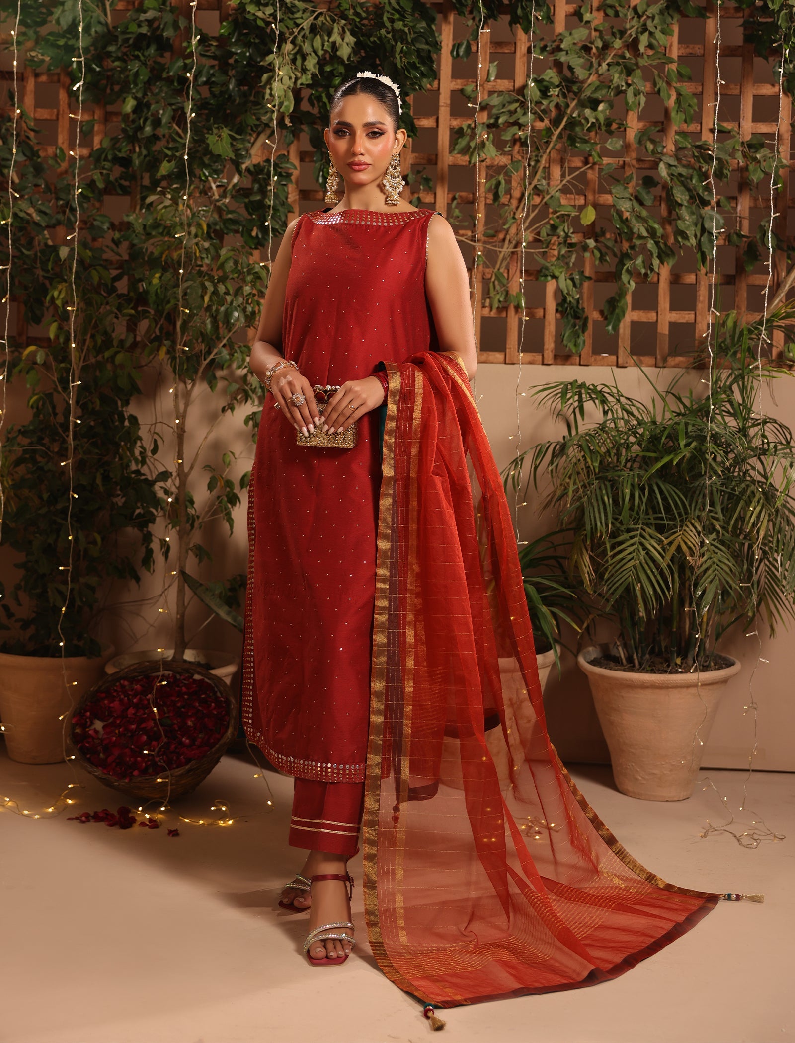 3 Pc Formal Stitched Suit - ZL25-C12-02 Main image