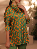 2 Pc Silk Formal Co-Ord Set - ZL25-C06-01