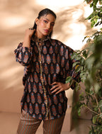 2 Pc Silk Formal Co-Ord Set - ZL25-C06-04