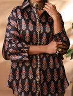 2 Pc Silk Formal Co-Ord Set - ZL25-C06-04