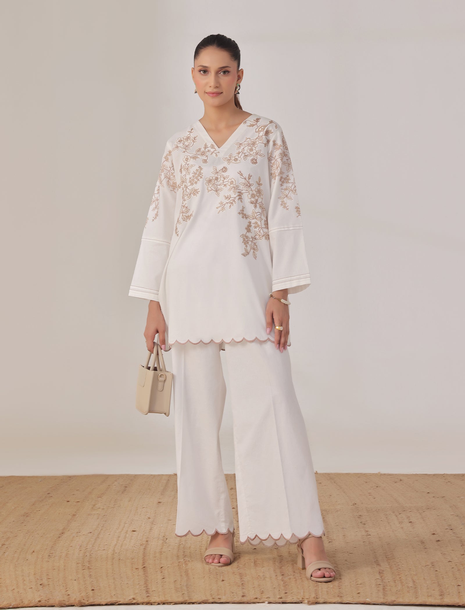 2 Pc Casual Co-Ord Set - ZL25-C15-02 Main image