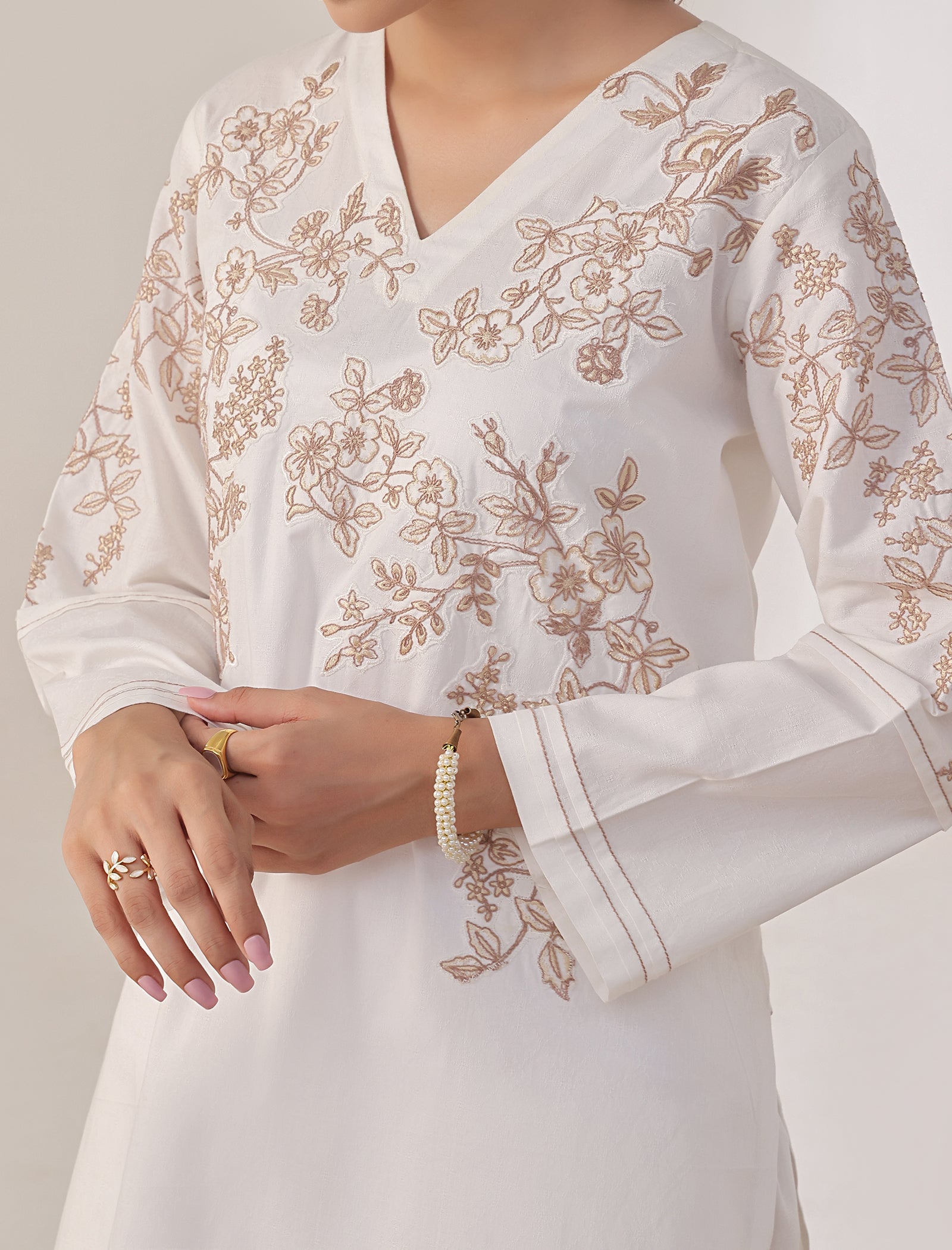 2 Pc Casual Co-Ord Set - ZL25-C15-02 Secondary image