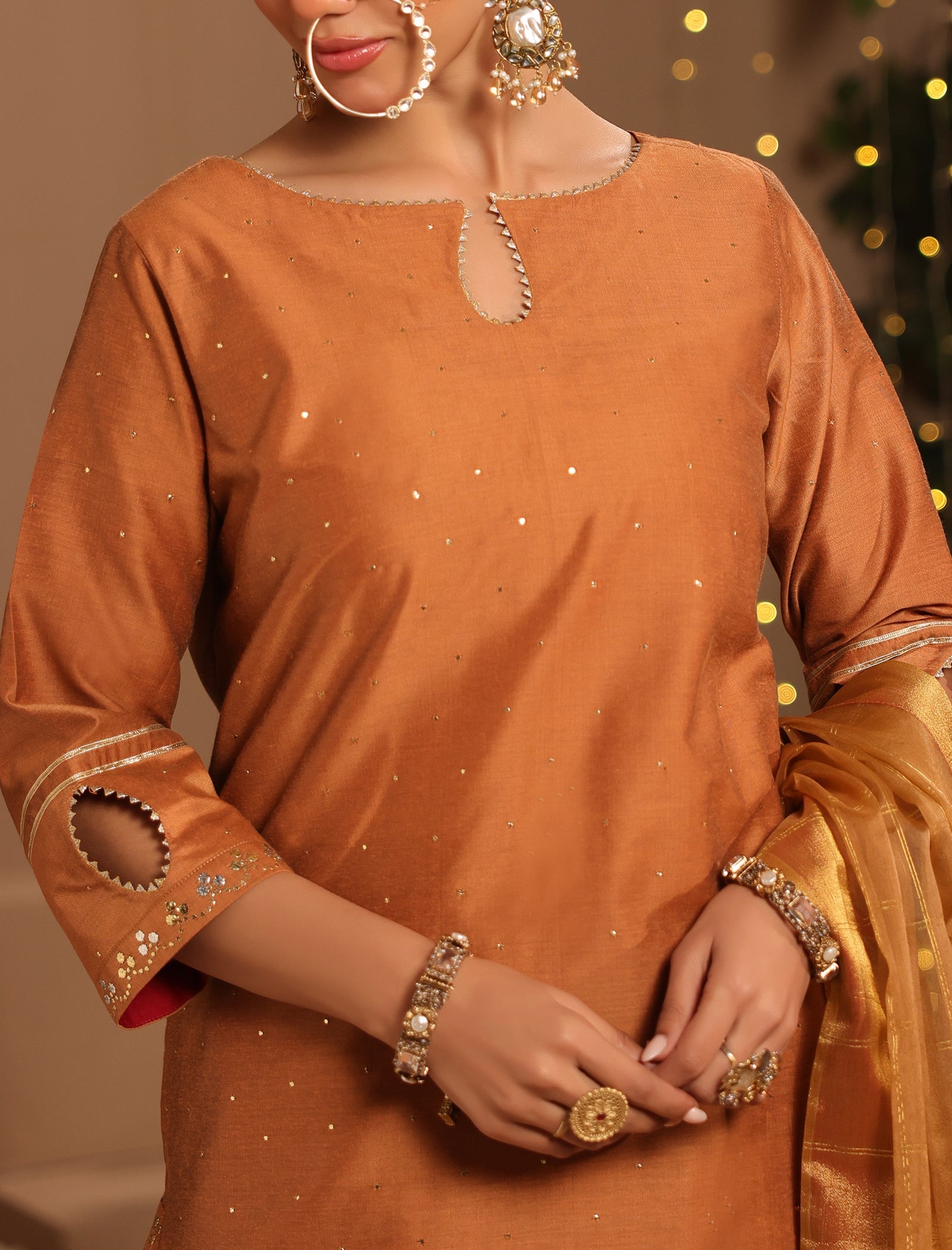 3 Pc Formal Stitched Suit - ZL25-C12-06 Secondary image